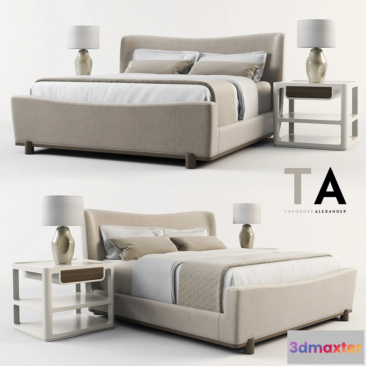585778 - Theodore Alexander  Bedroom set by Michael Berman