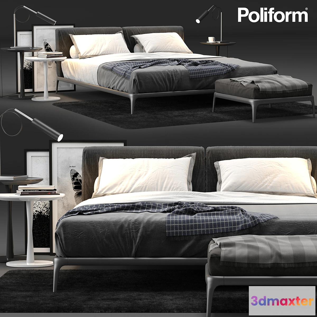 585804 - Poliform Park Bed - No.2