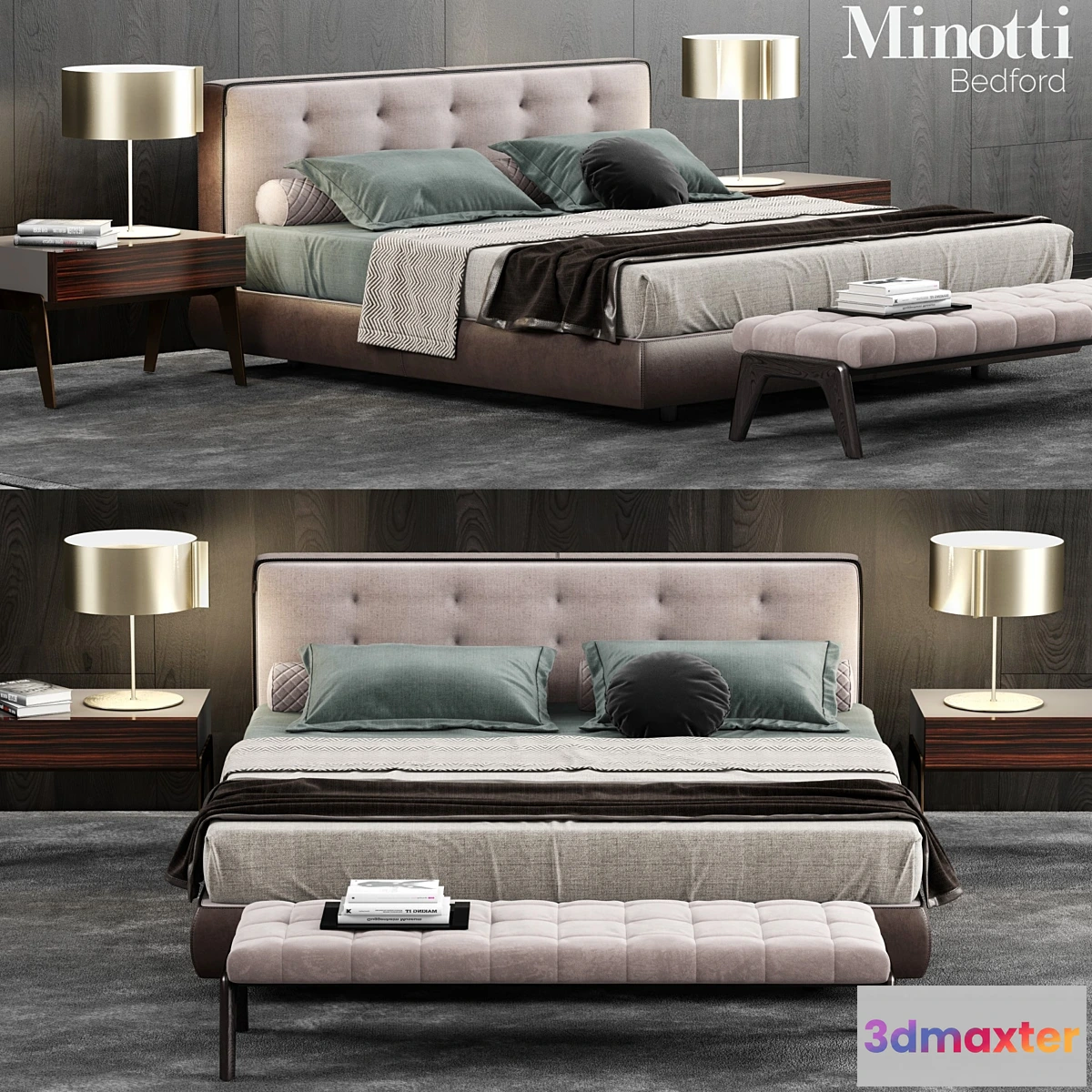585830 - Minotti Bedford Bed