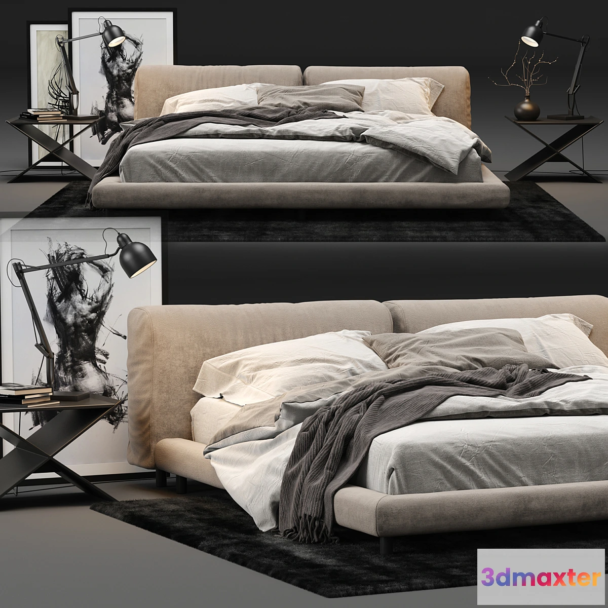 585866 - Living Divani Softwall Bed