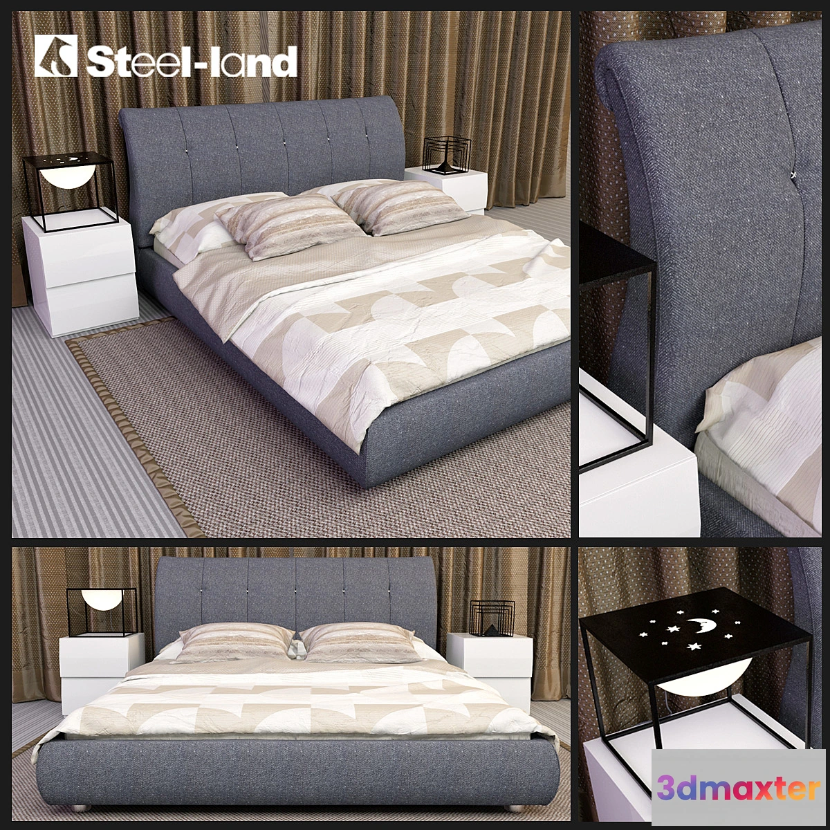 586060 - Bed Steel-Land AP-P155