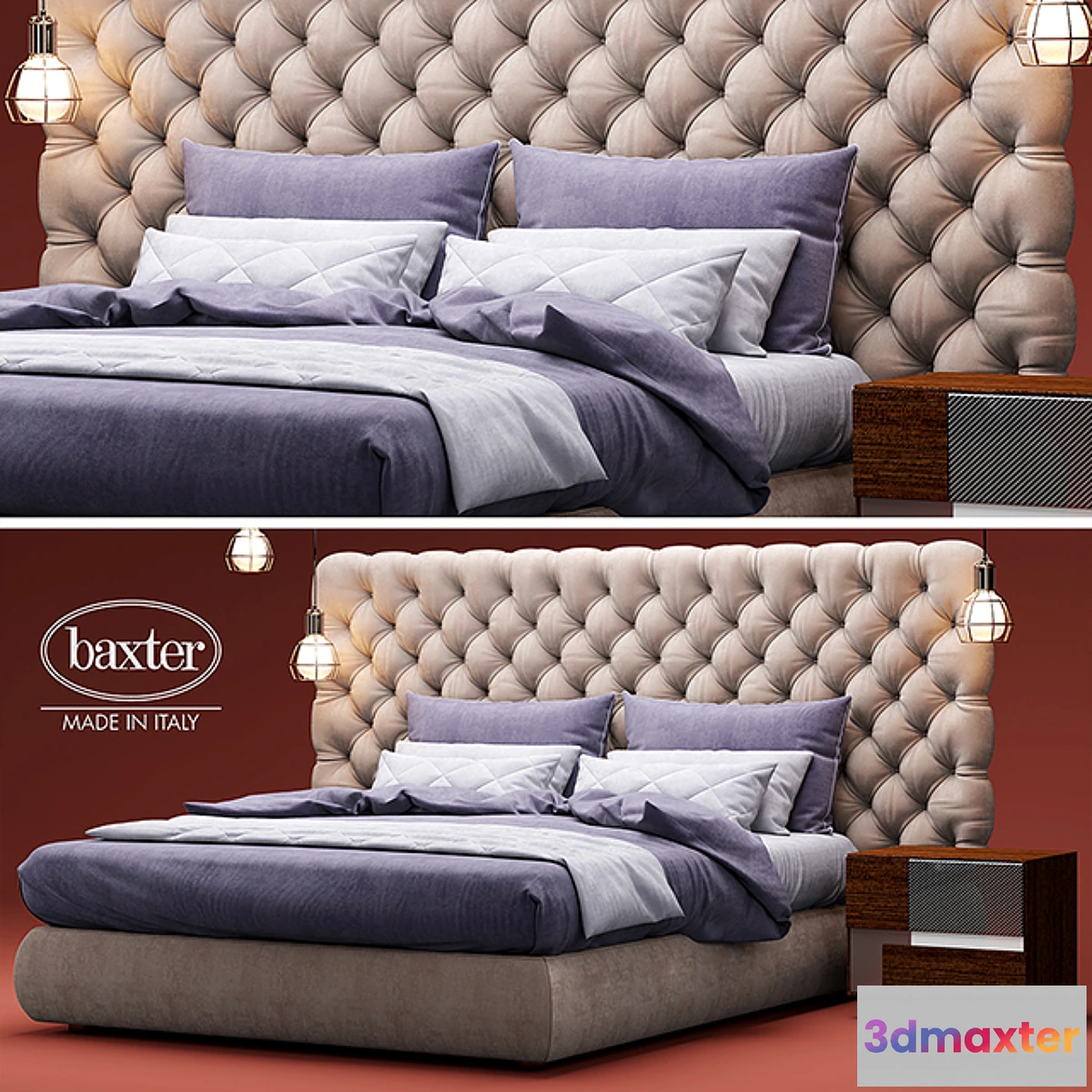 586134 - Bed baxter HEAVEN Ottoperotto