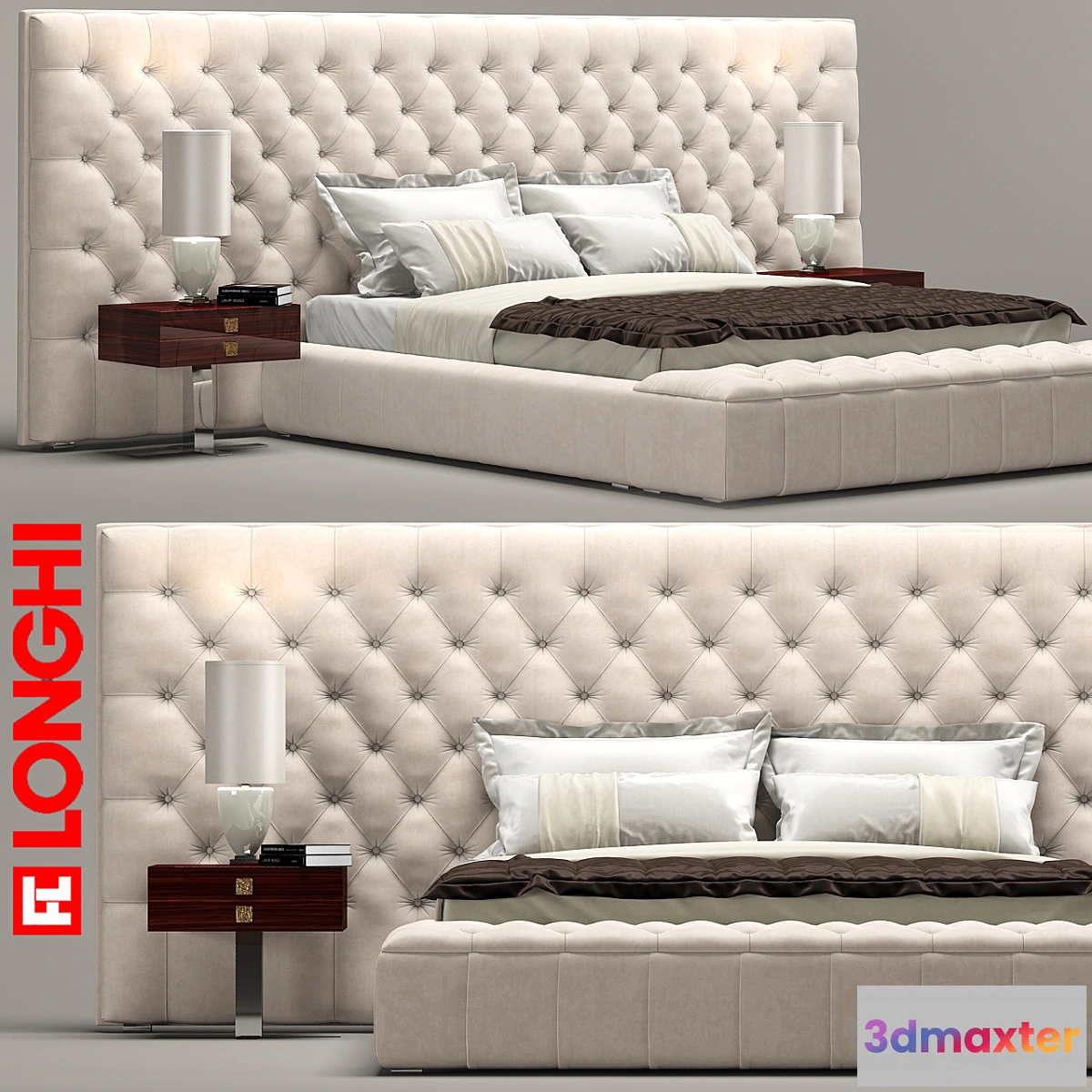 586202 - Bed Napaleon Longhi
