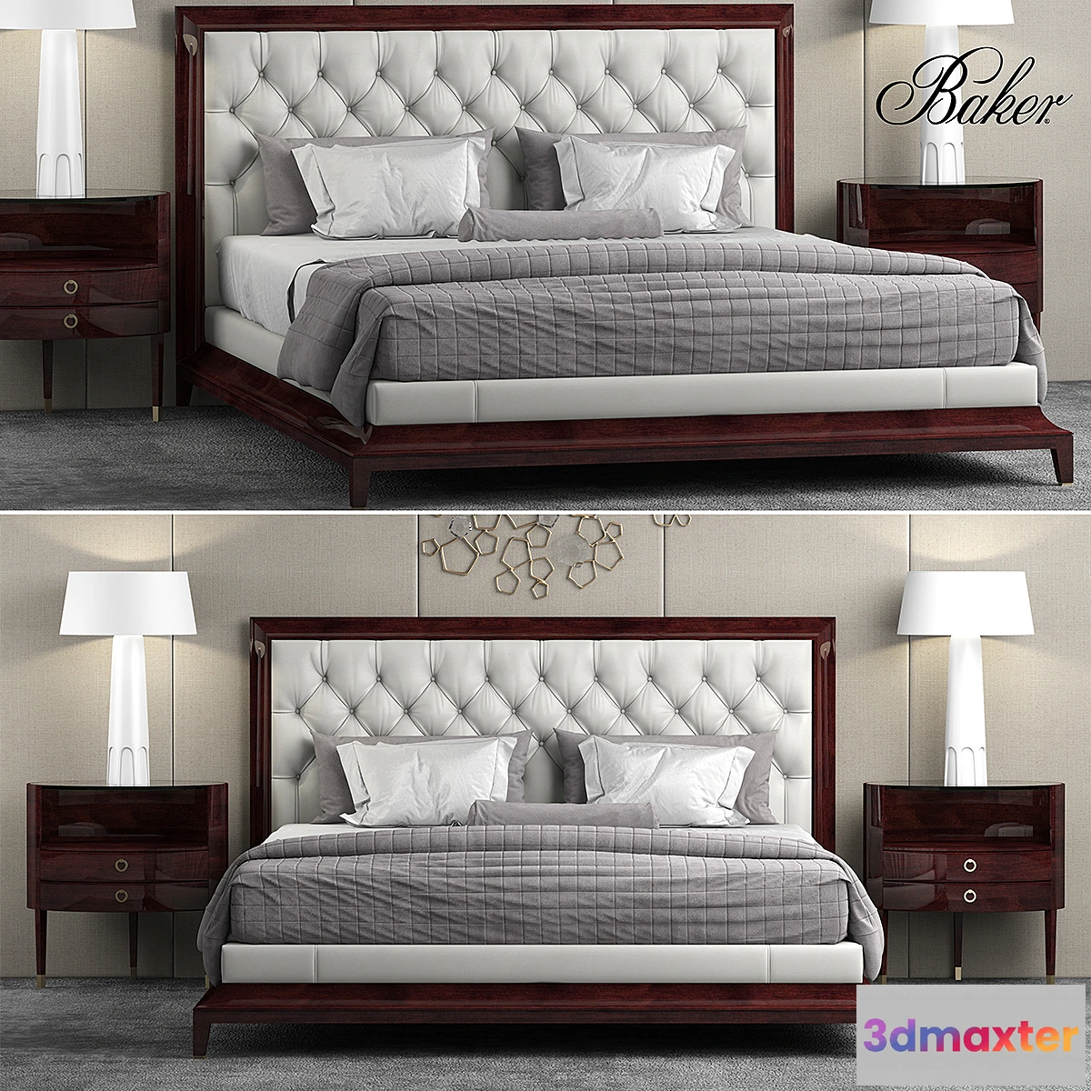 586442 - Bed baker MODERNE PLATFORM BED