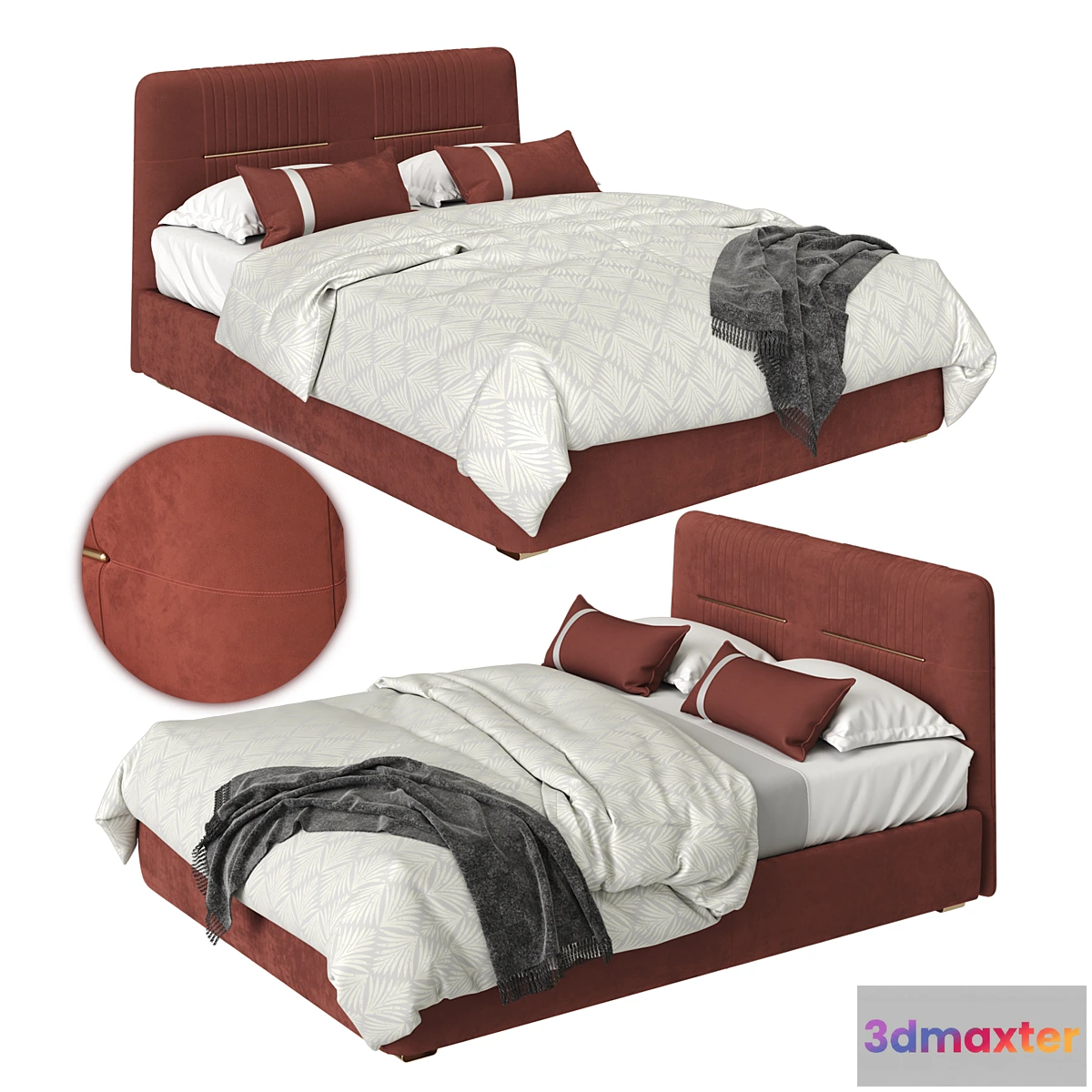 599161 - Bed Omar Platfom Bed