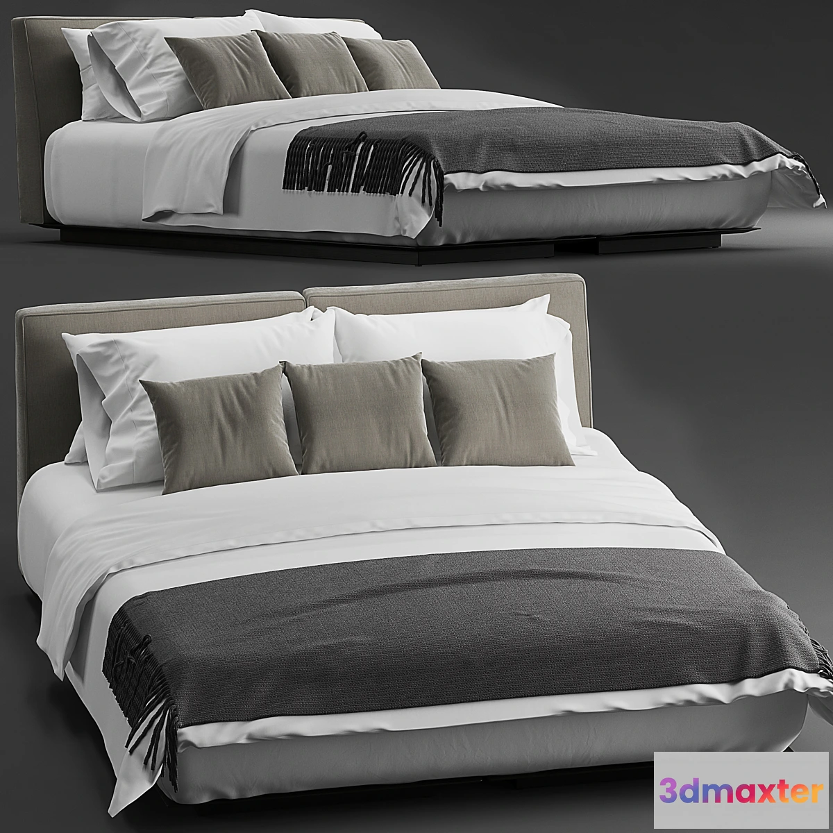 599167 - Flexform grandemare bed - No.2