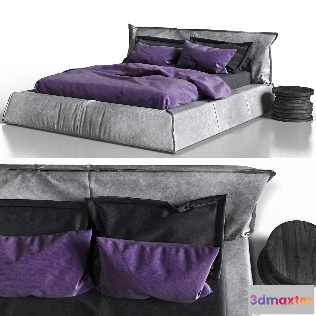 599189 - Baxter Paris Bed Baxter Bidu Small Table