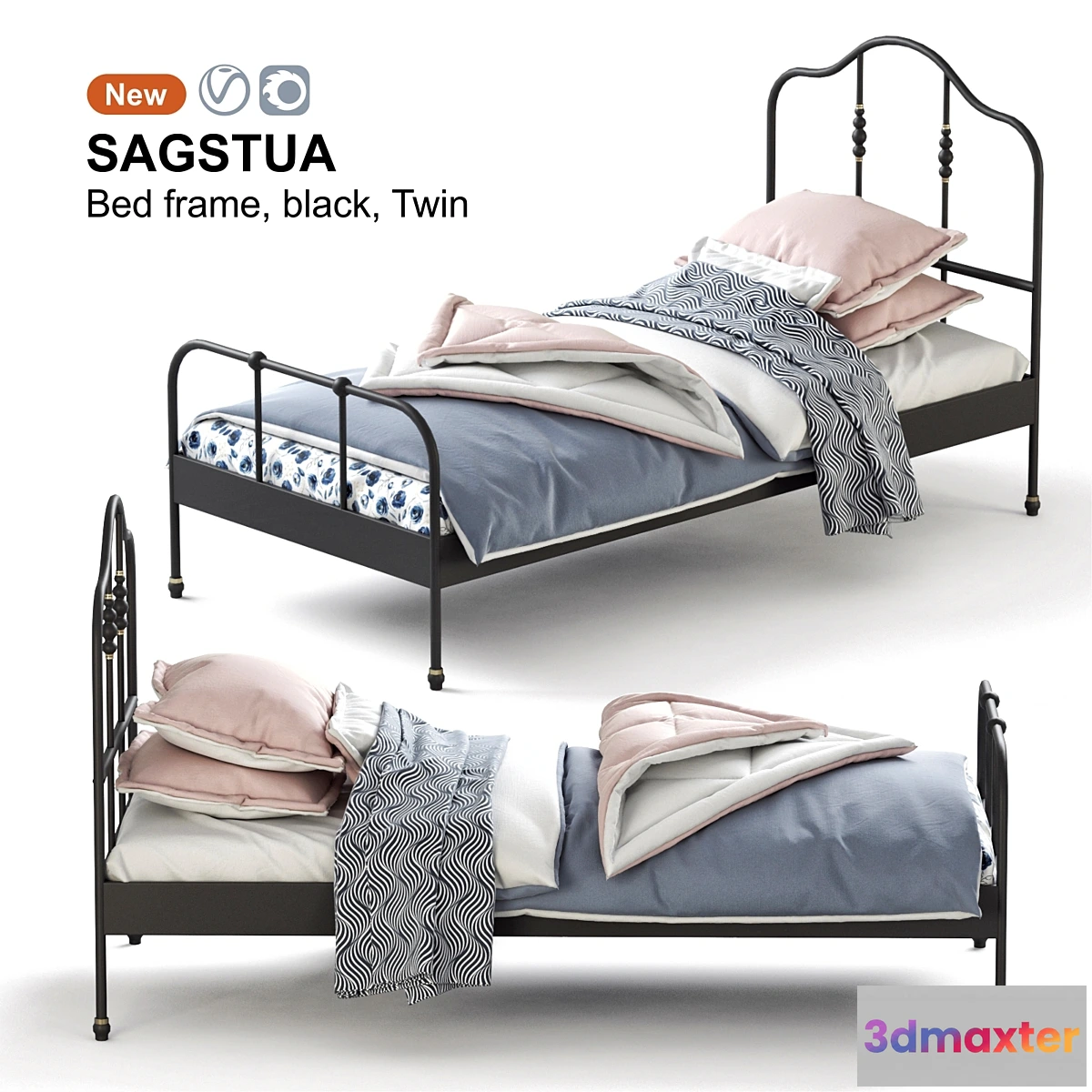 599247 - IKEA SAGSTUA Bed