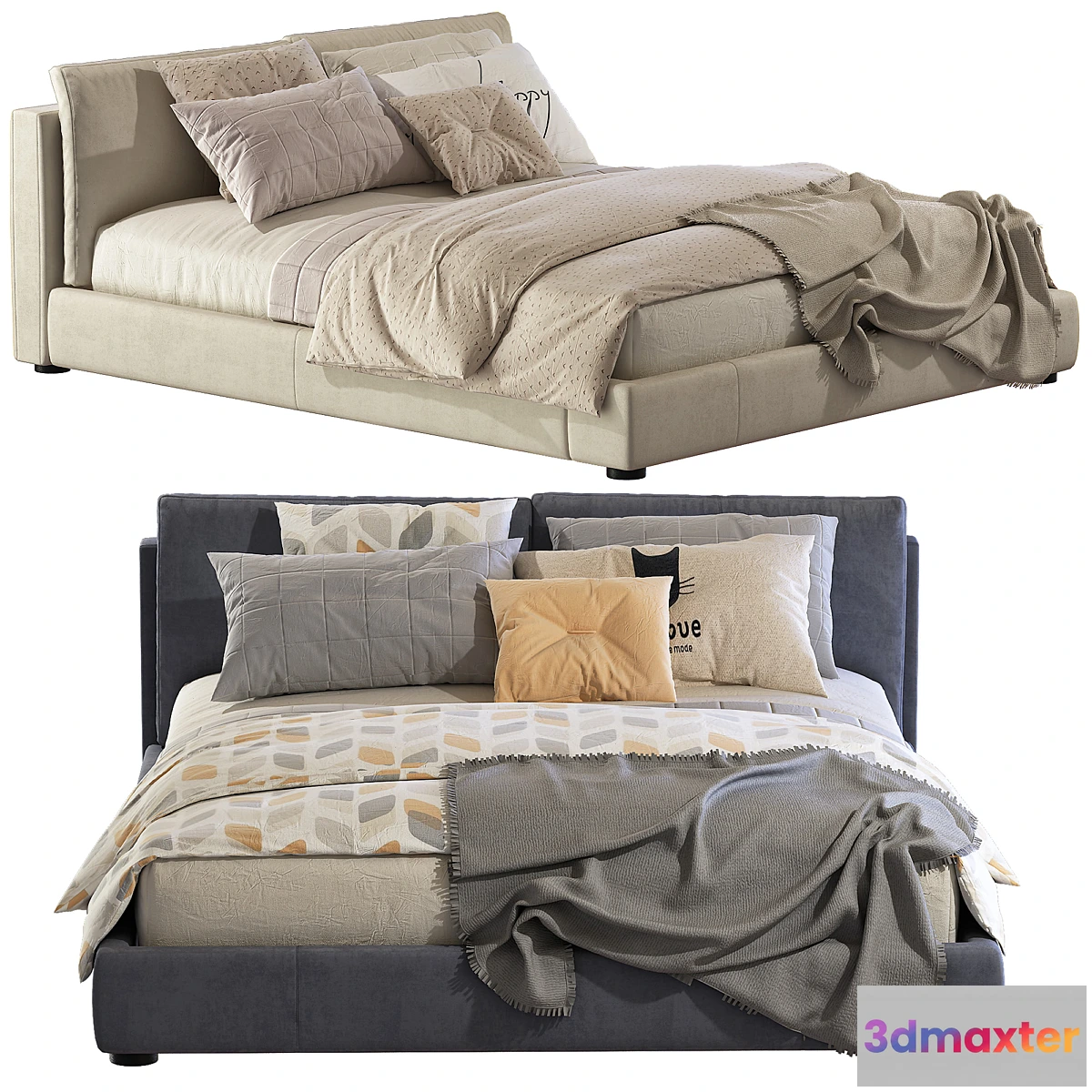 599285 - Bed MASSIMOSISTEMA BED _ Poltrona Frau