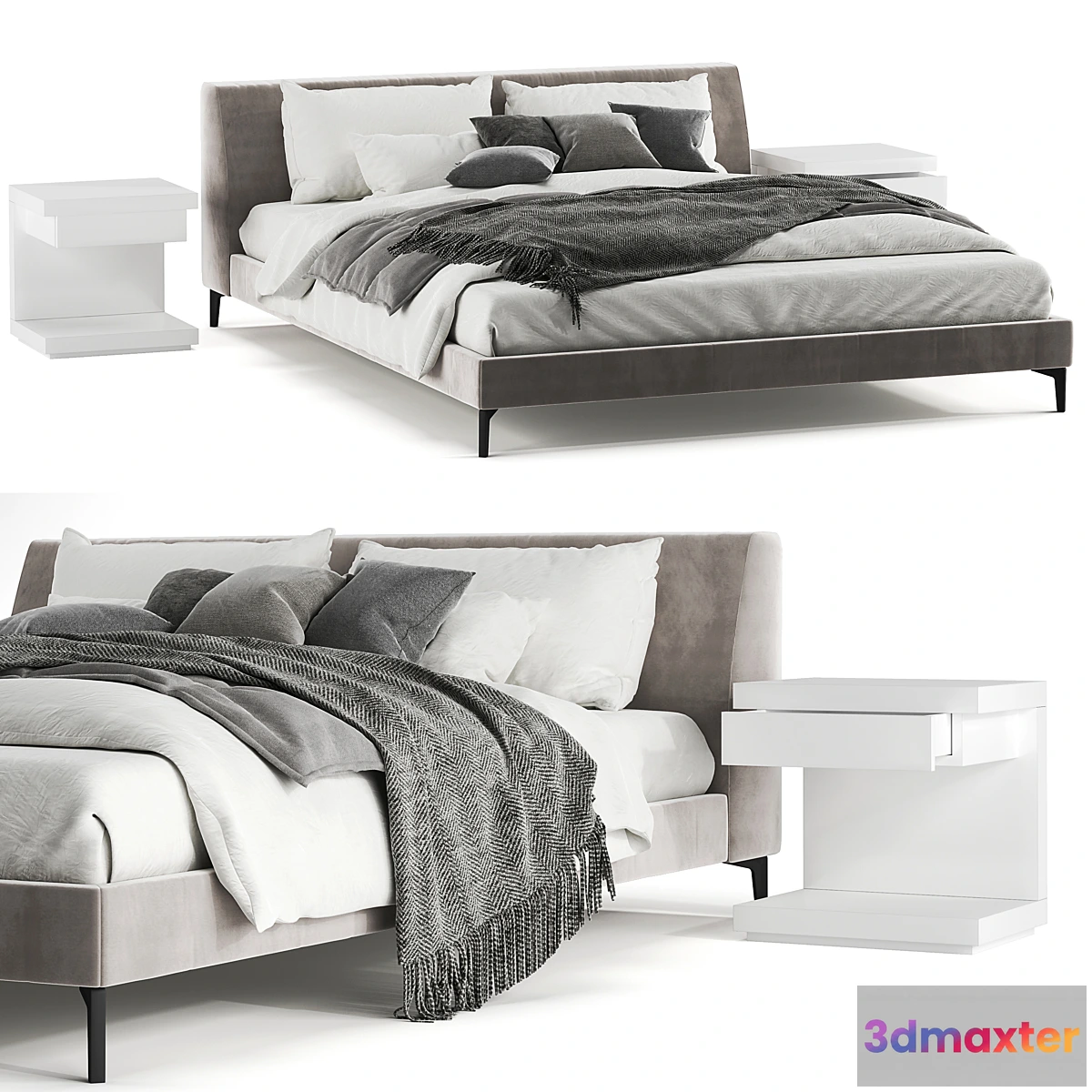 599333 - Meridiani Louis up Bed