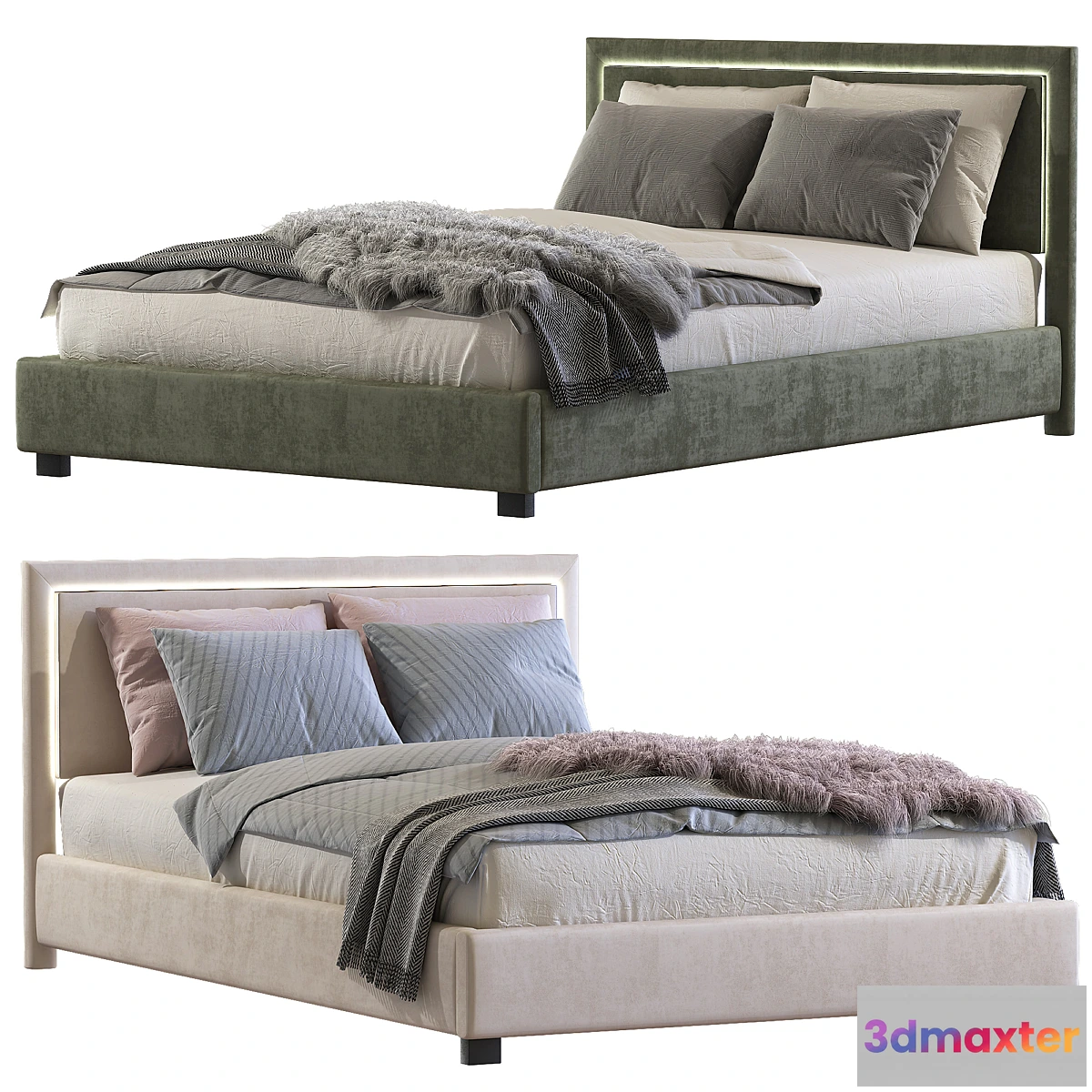 599365 - Contemporary Bed Frame 2