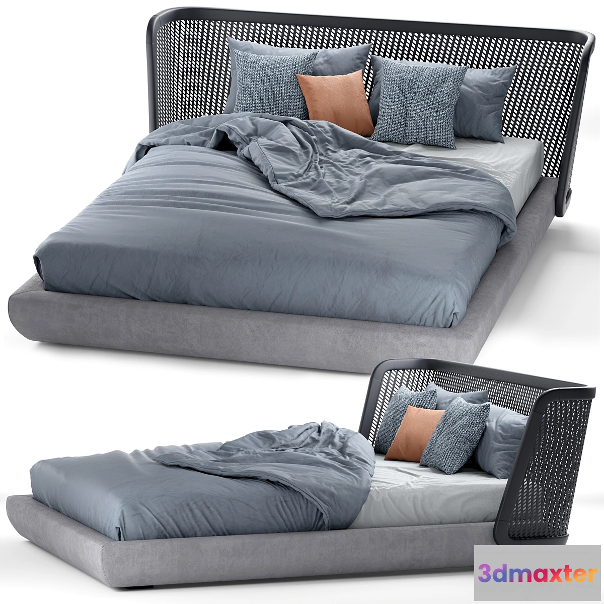 599389 - bed Metropolis (Baxter)