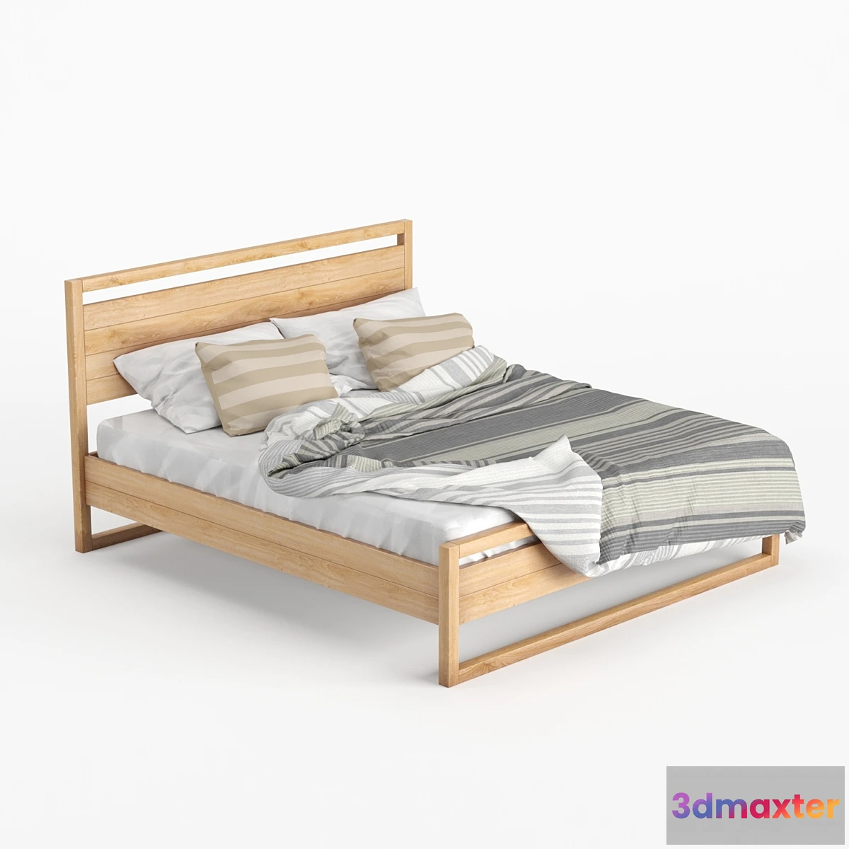 599431 - Wooden Bed