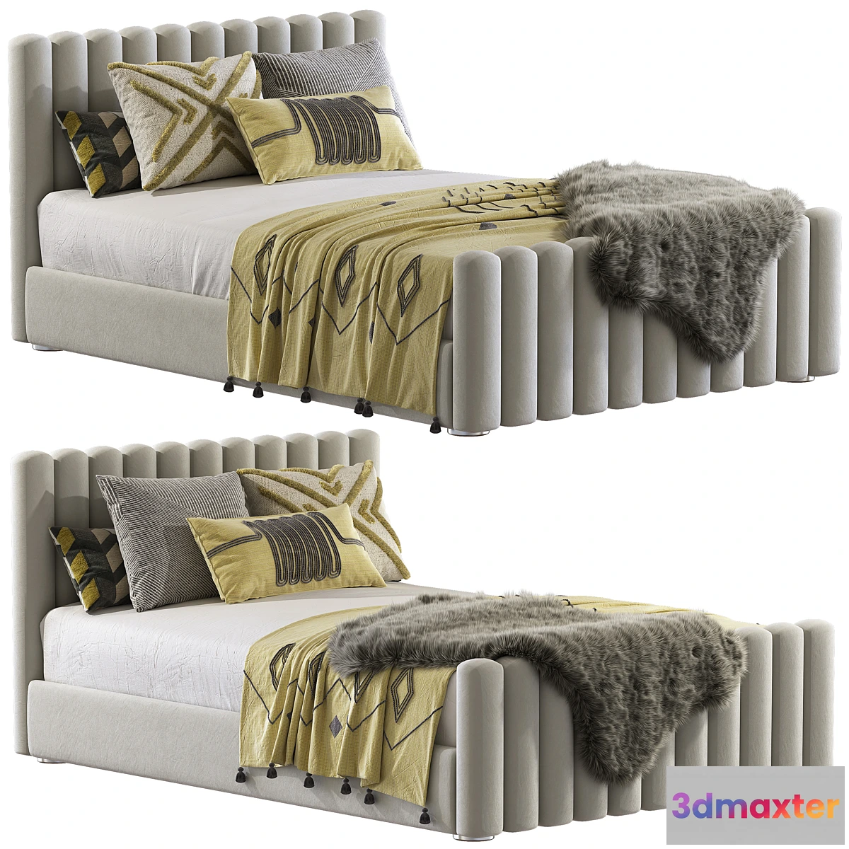 599503 - Bed Candelabra Home Angela Bed 2