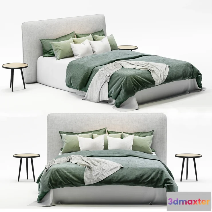 599527 - Scandinavian Bed 01