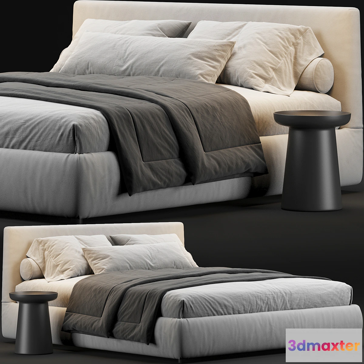 599577 - Flou Merkurio Bed