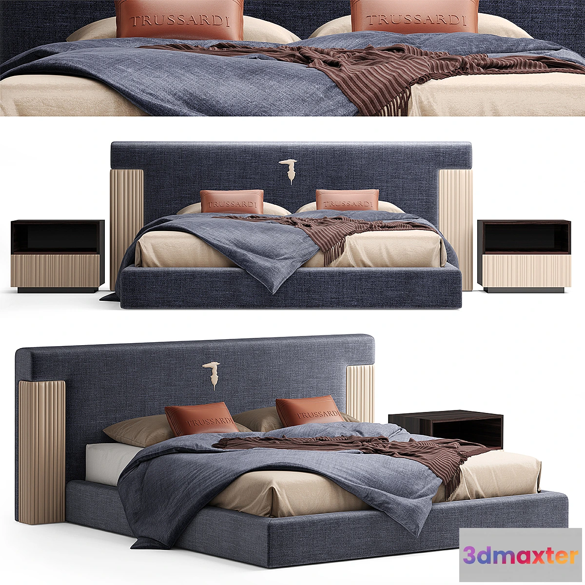 599629 - Bed trussardi DEVEN BED