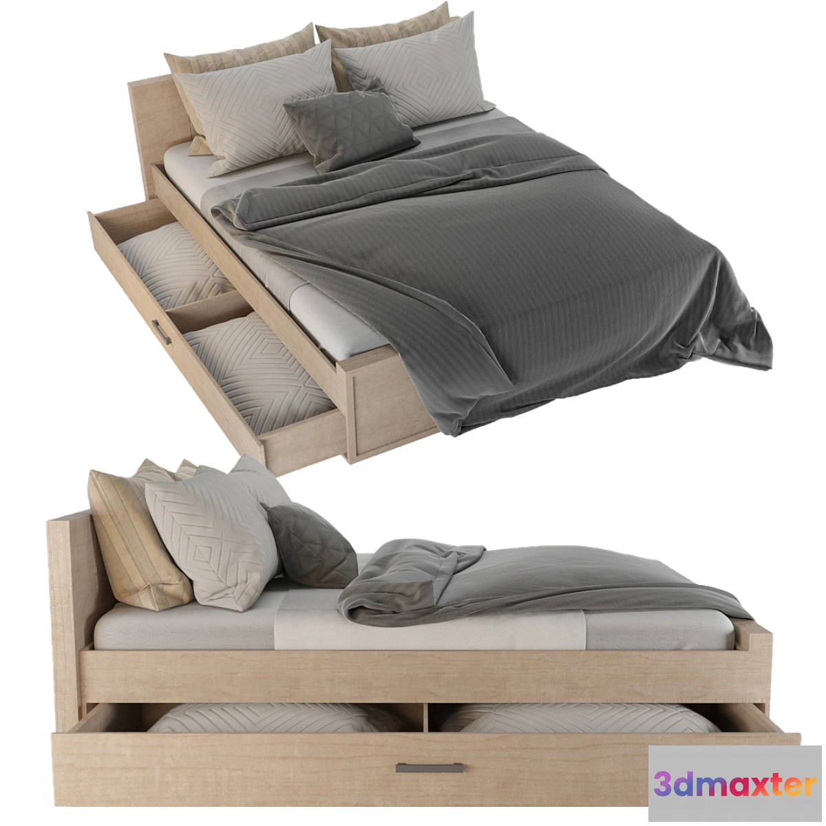 599711 - Bed Benedetti Wooden double bed 01