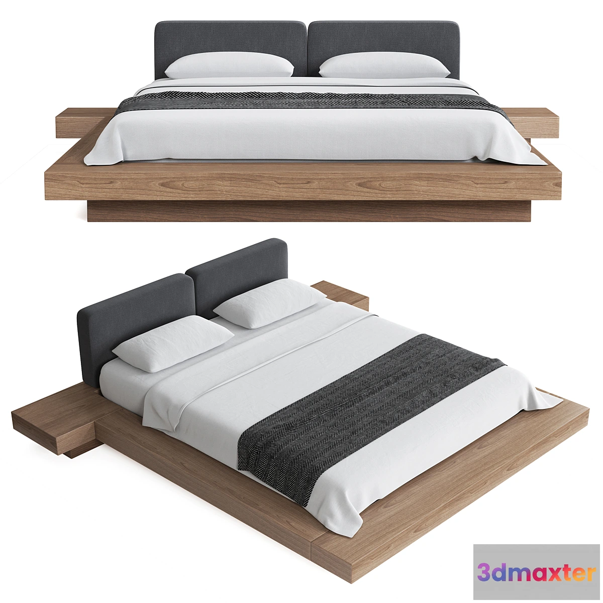 599713 - Mia Upholstered Bed