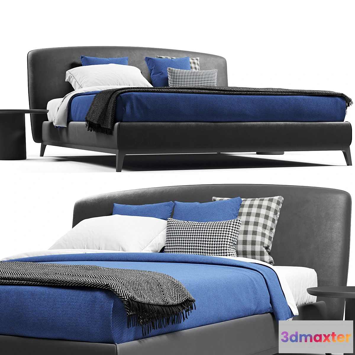 599771 - Flou Oliver Bed _ V2