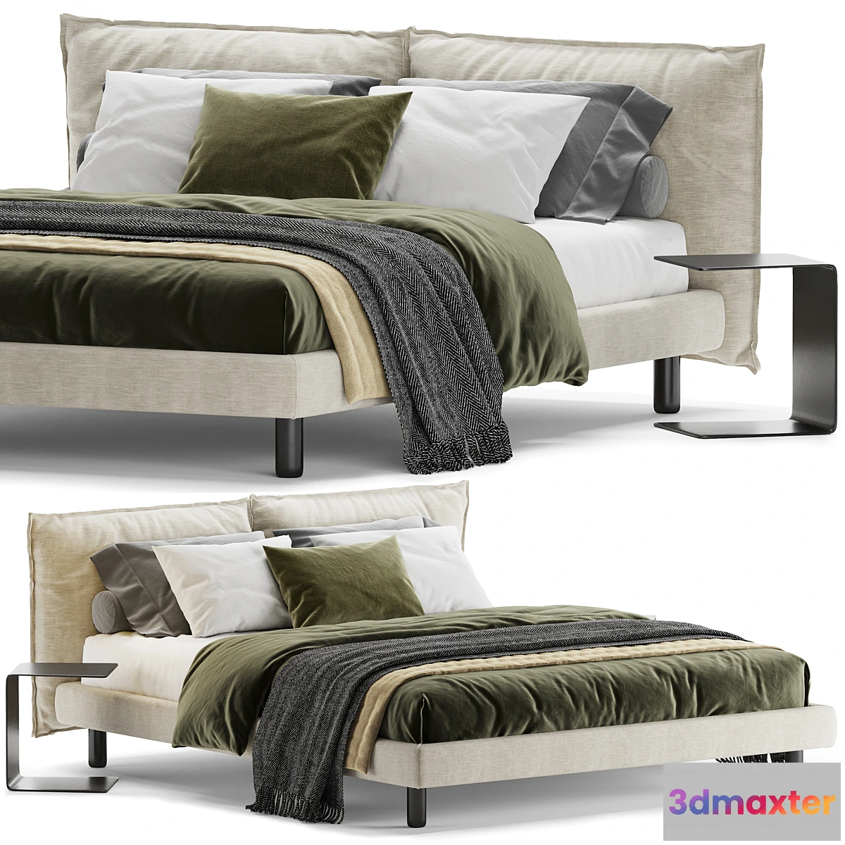 599787 - Bed Meridiani Oliver - No.2