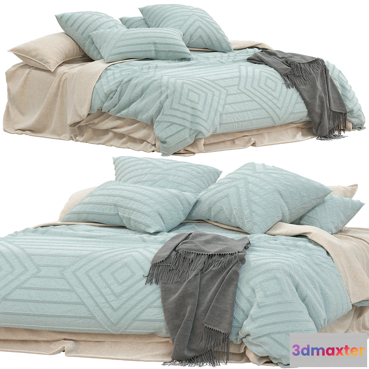 599851 - Adairs_Mint Quilt Cover