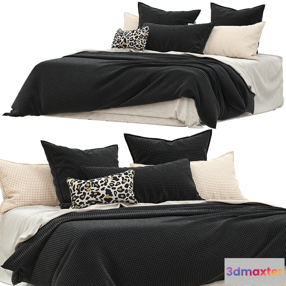 599863 - Adairs_Chunky Waffle Shadow Quilt Cover Set