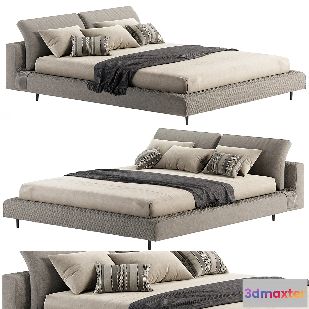 599929 - Owen bed by Bonaldo