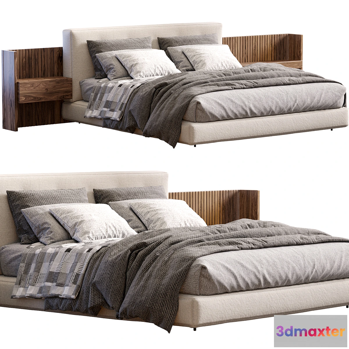 599967 - Bed Brasilia By Minotti