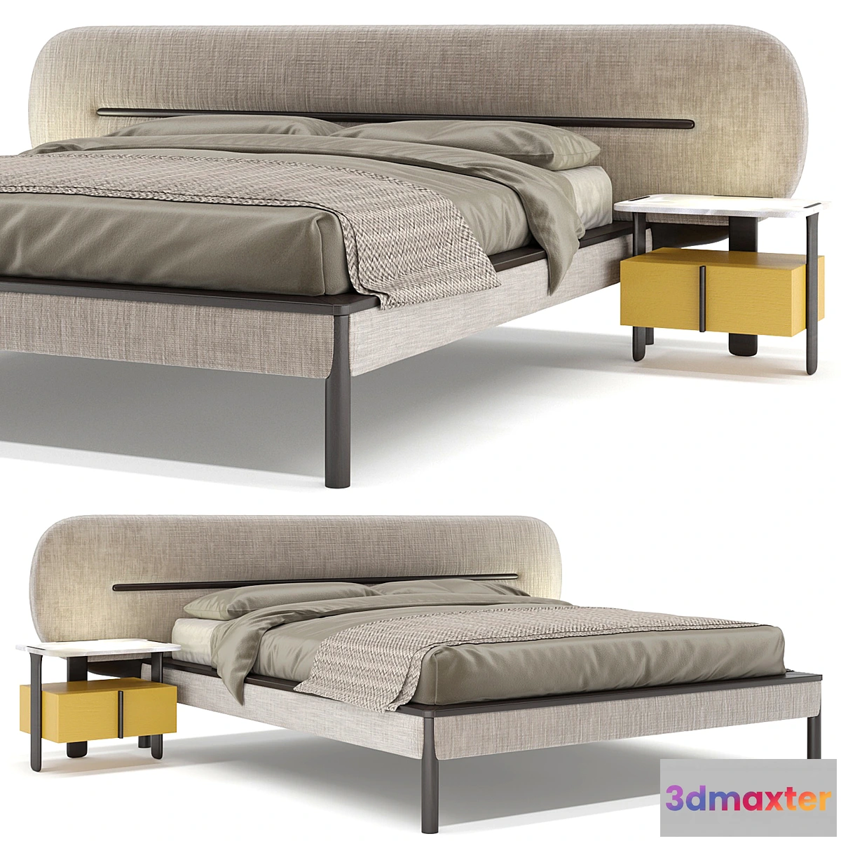 599977 - Carpanese Home LIPS XL Bed