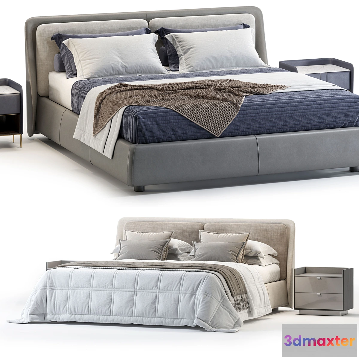 599983 - Ditreitalia Bend Bed