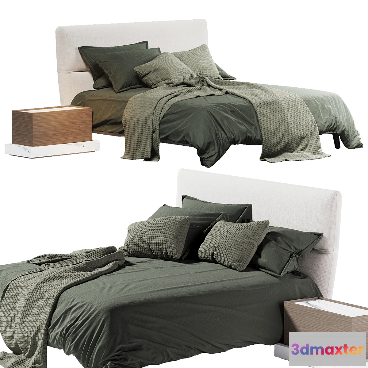 600001 - De-light Bed Green