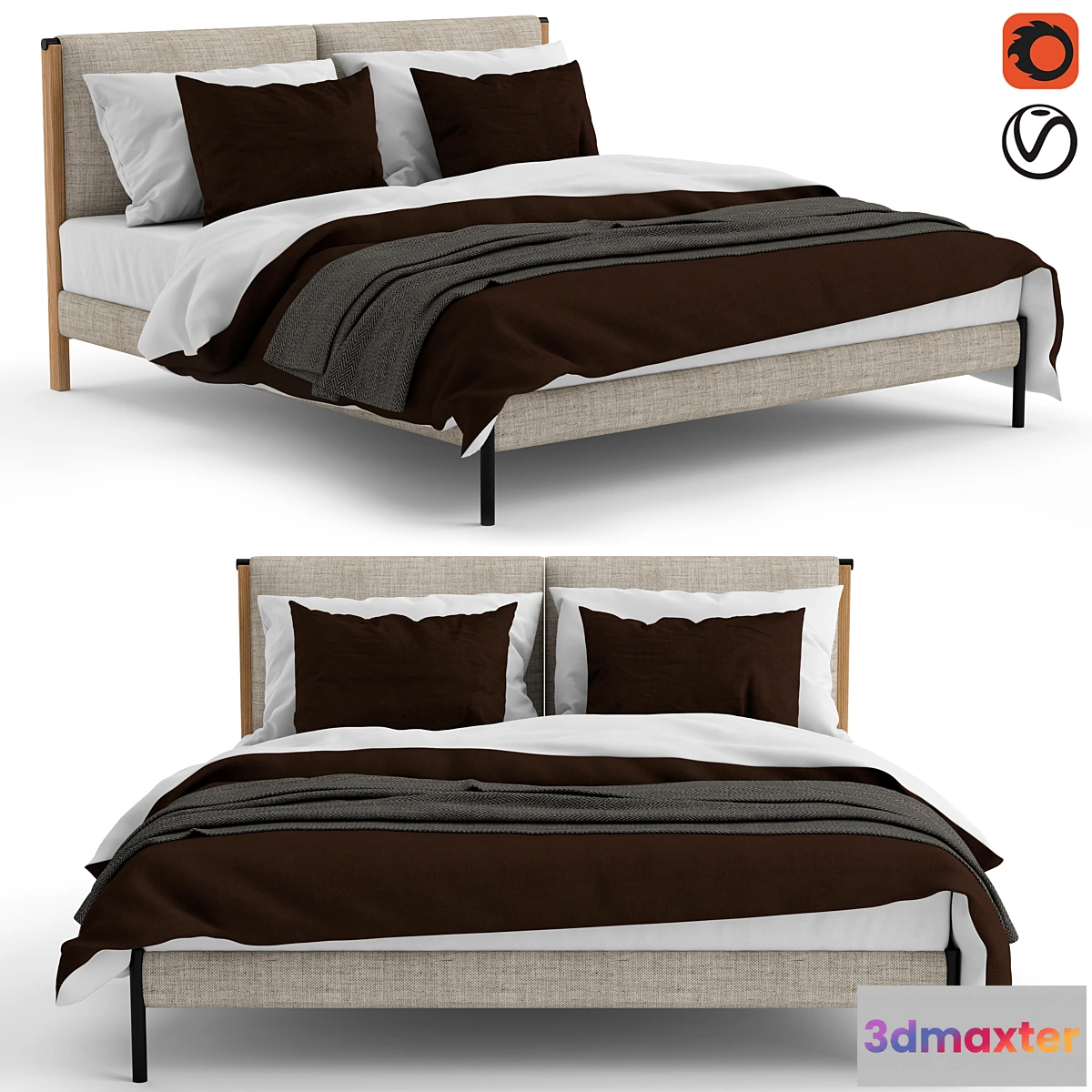 600061 - Zanotta ricordi bed