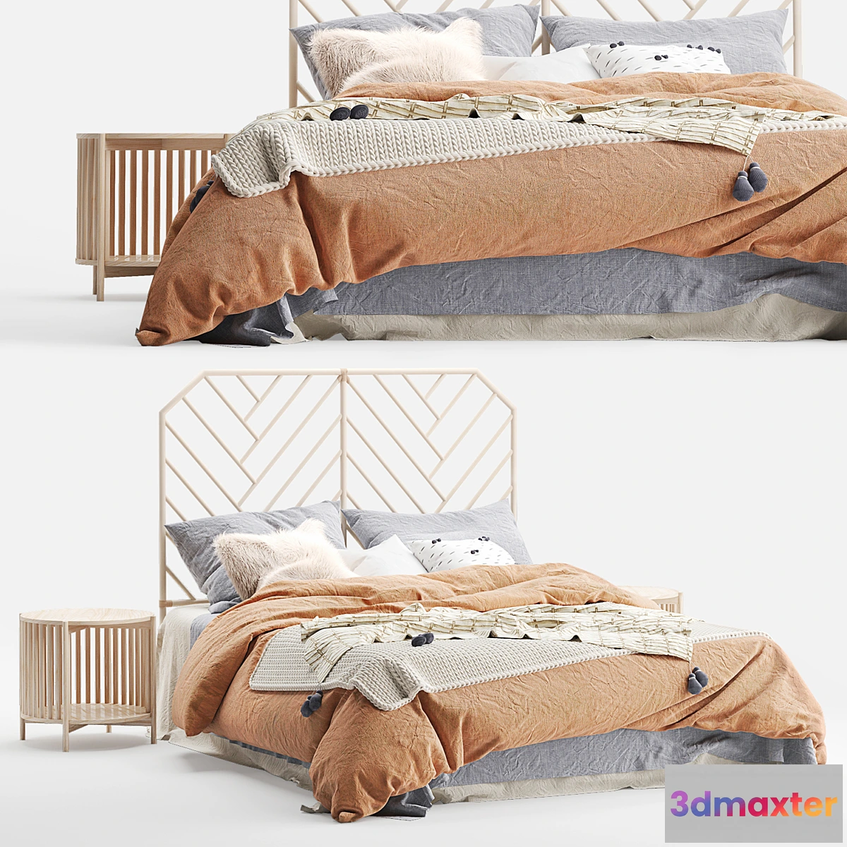 600153 - Avery geo bedhead