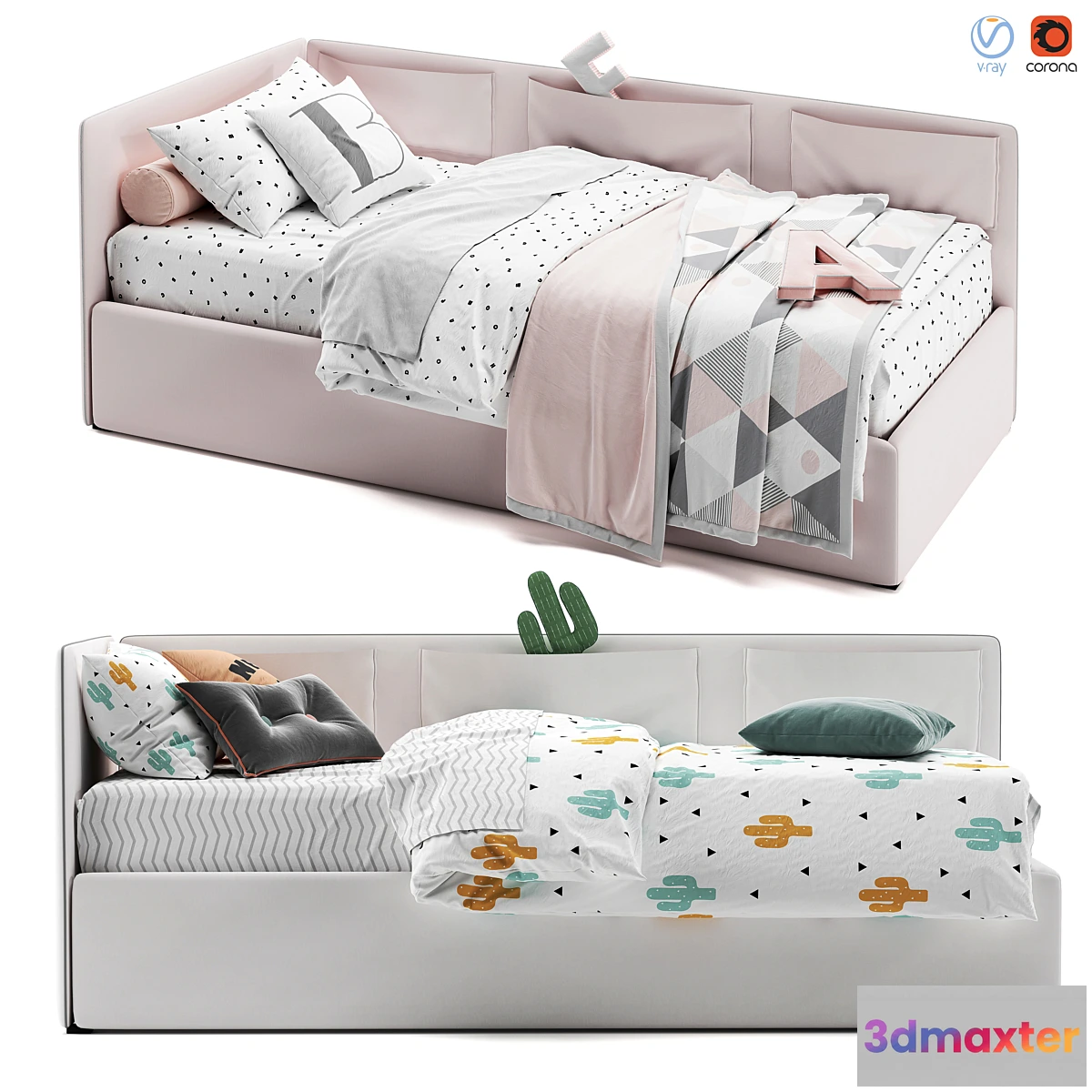 600161 - Bonaldo Titti Single Bed