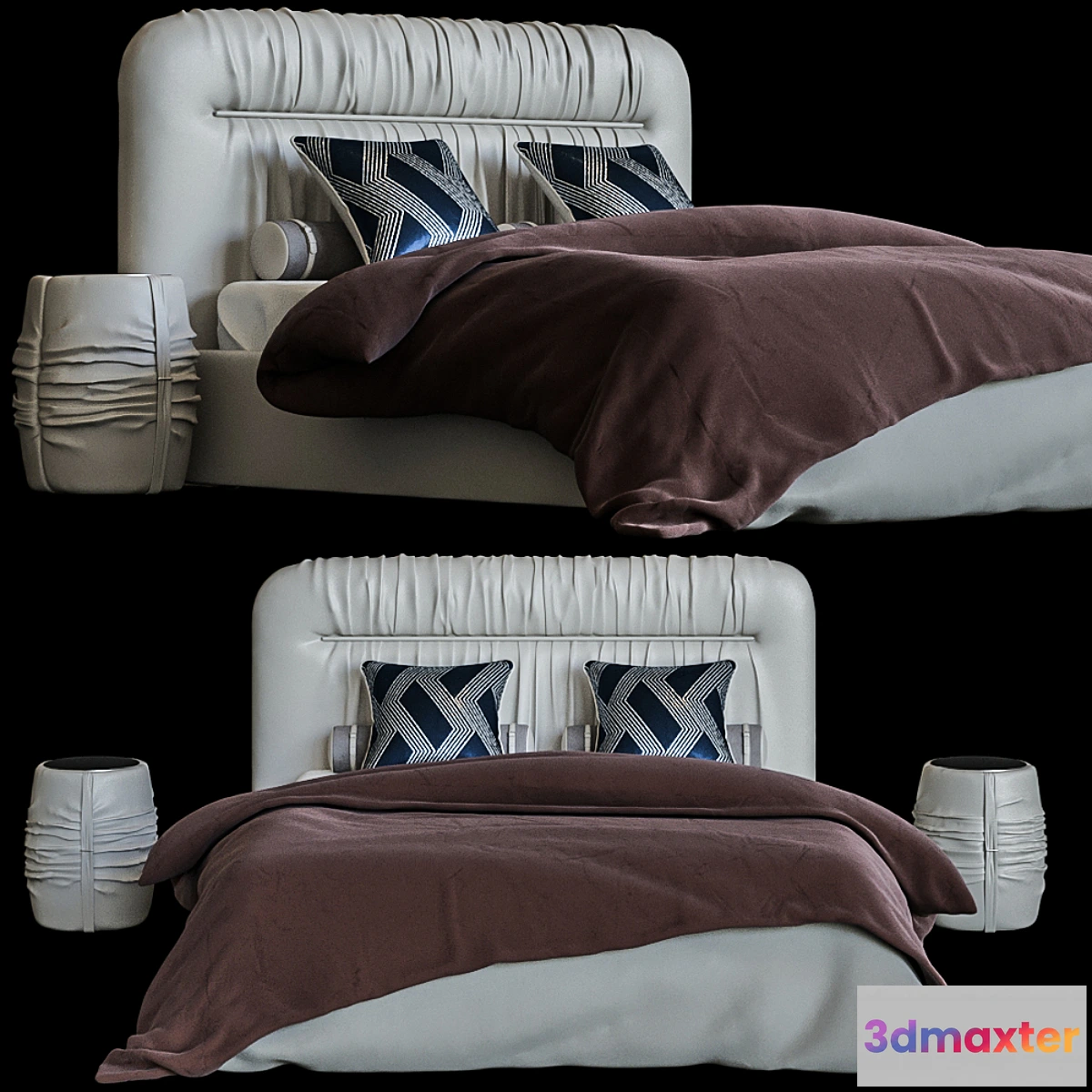 600171 - Bed _ Headboard Drape HEADBOARD