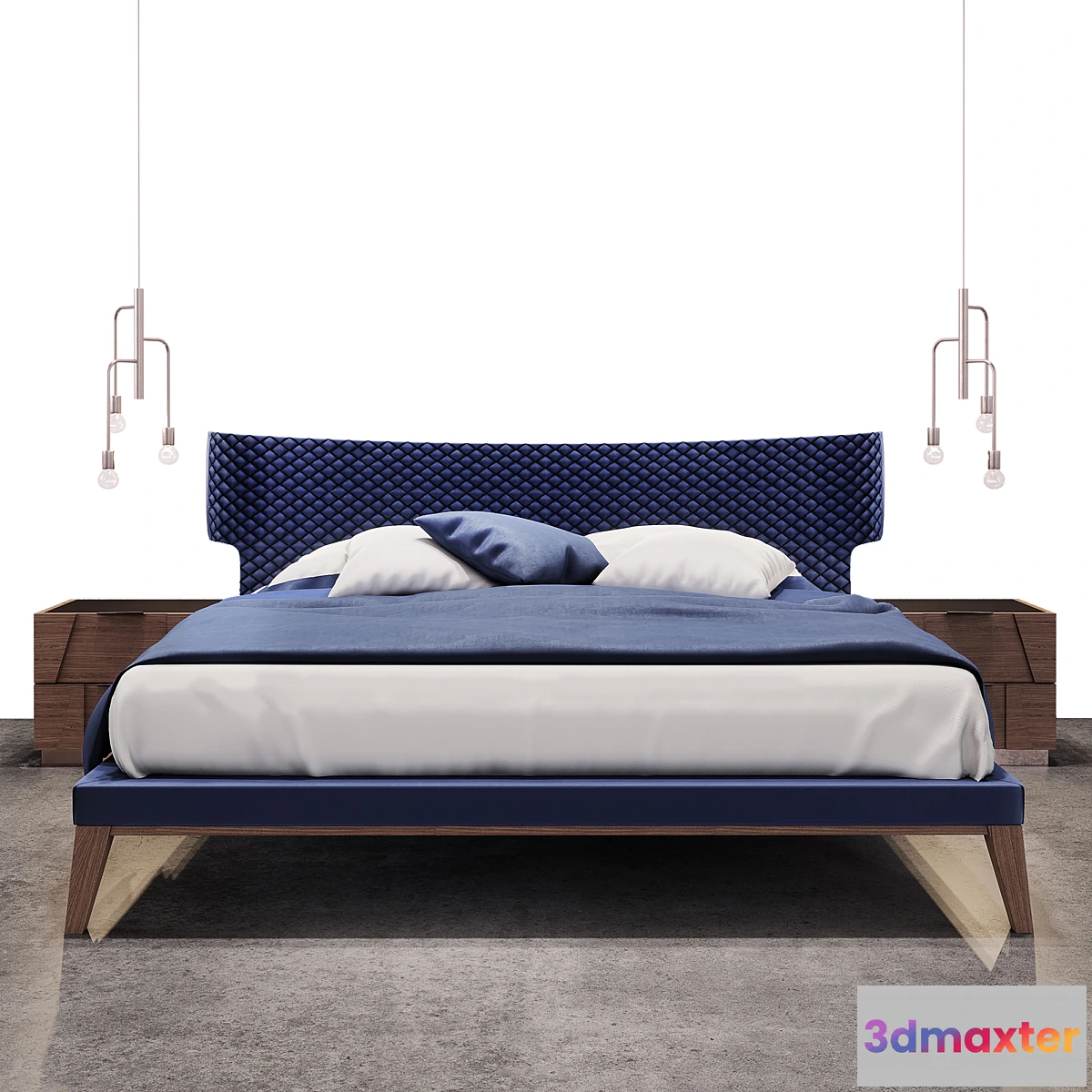 600257 - Bamax slash bed and nightstands