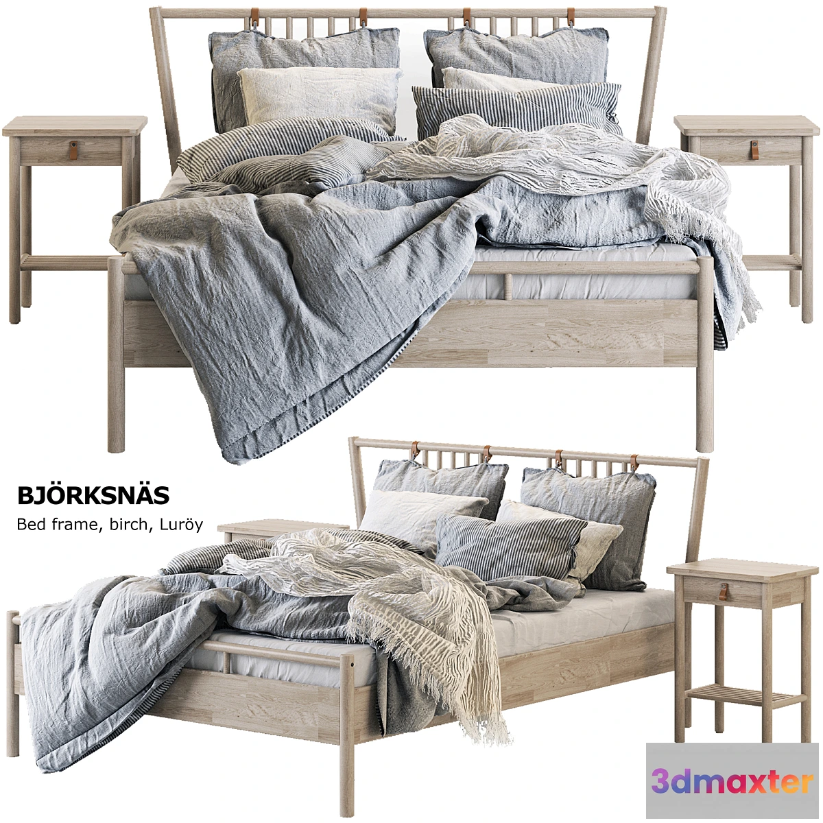600329 - Bed BJORKSNAS Ikea _ Ikea