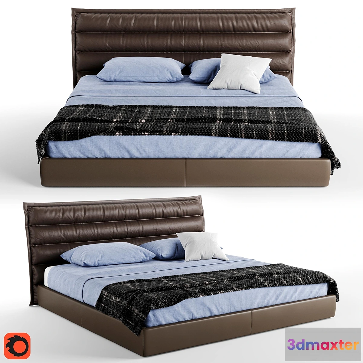 600379 - NATUZZI Onda Bed