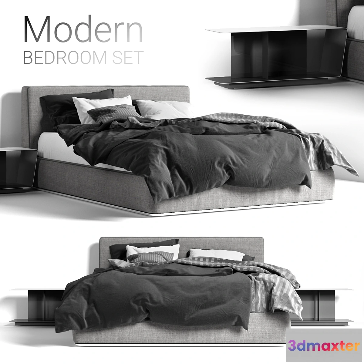 600391 - Minotti Powell Bed - No.2