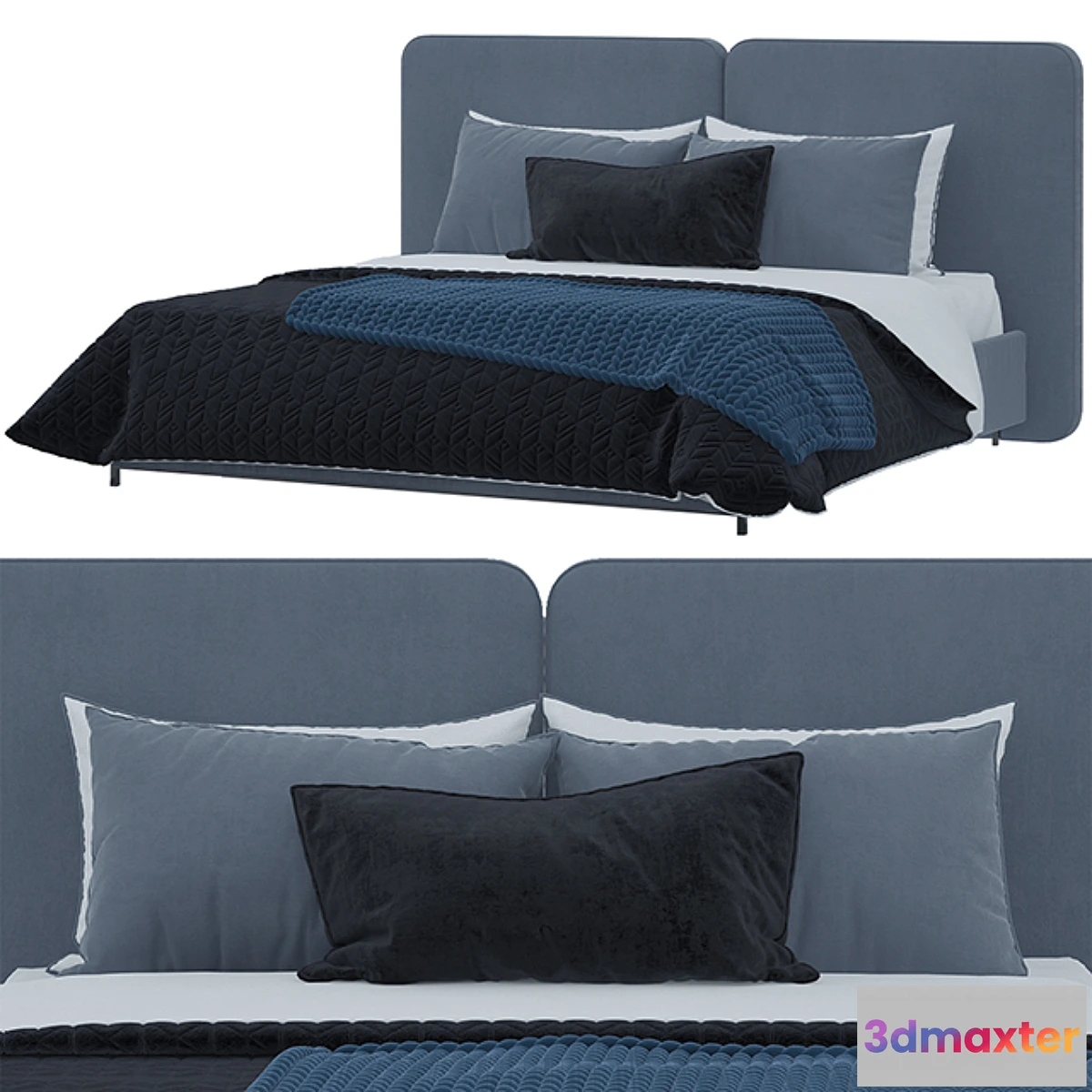 600397 - Minotti Tatlin Bed 2