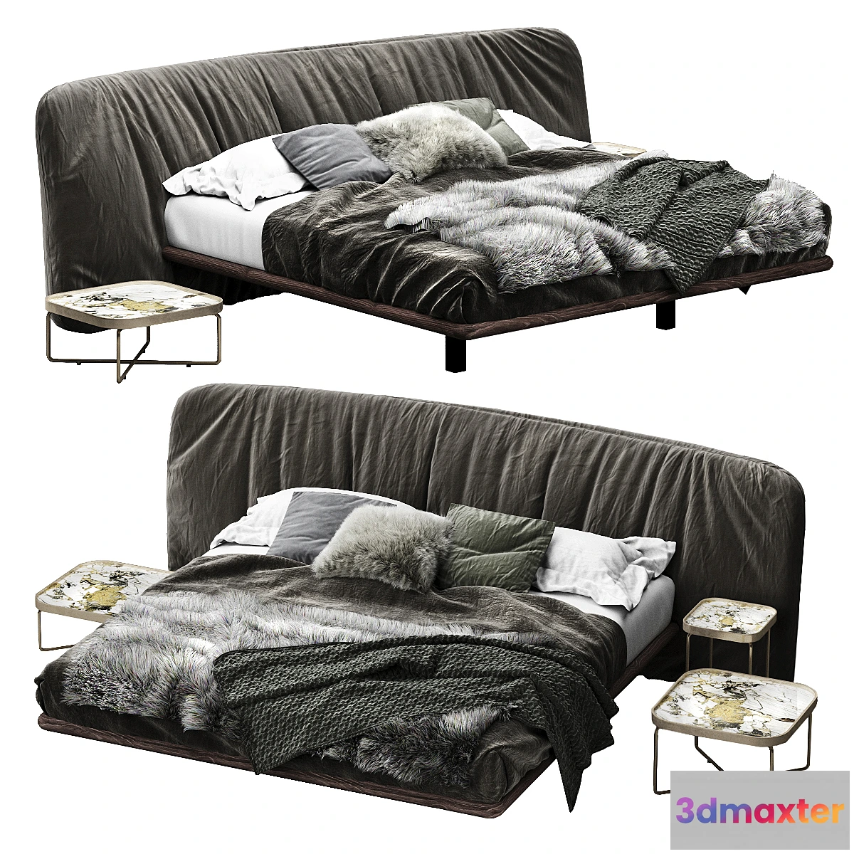 600401 - Cattelan Italia Marlon bed
