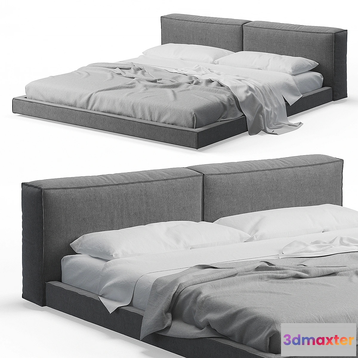 600405 - Neowall Bed by Living Divani
