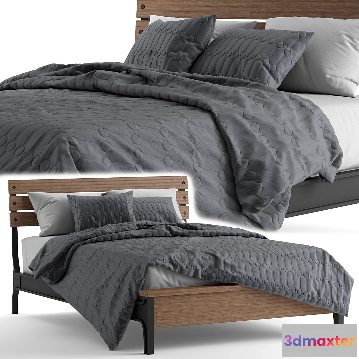600461 - Carbon Loft Saknussemm Amber Queen Bed