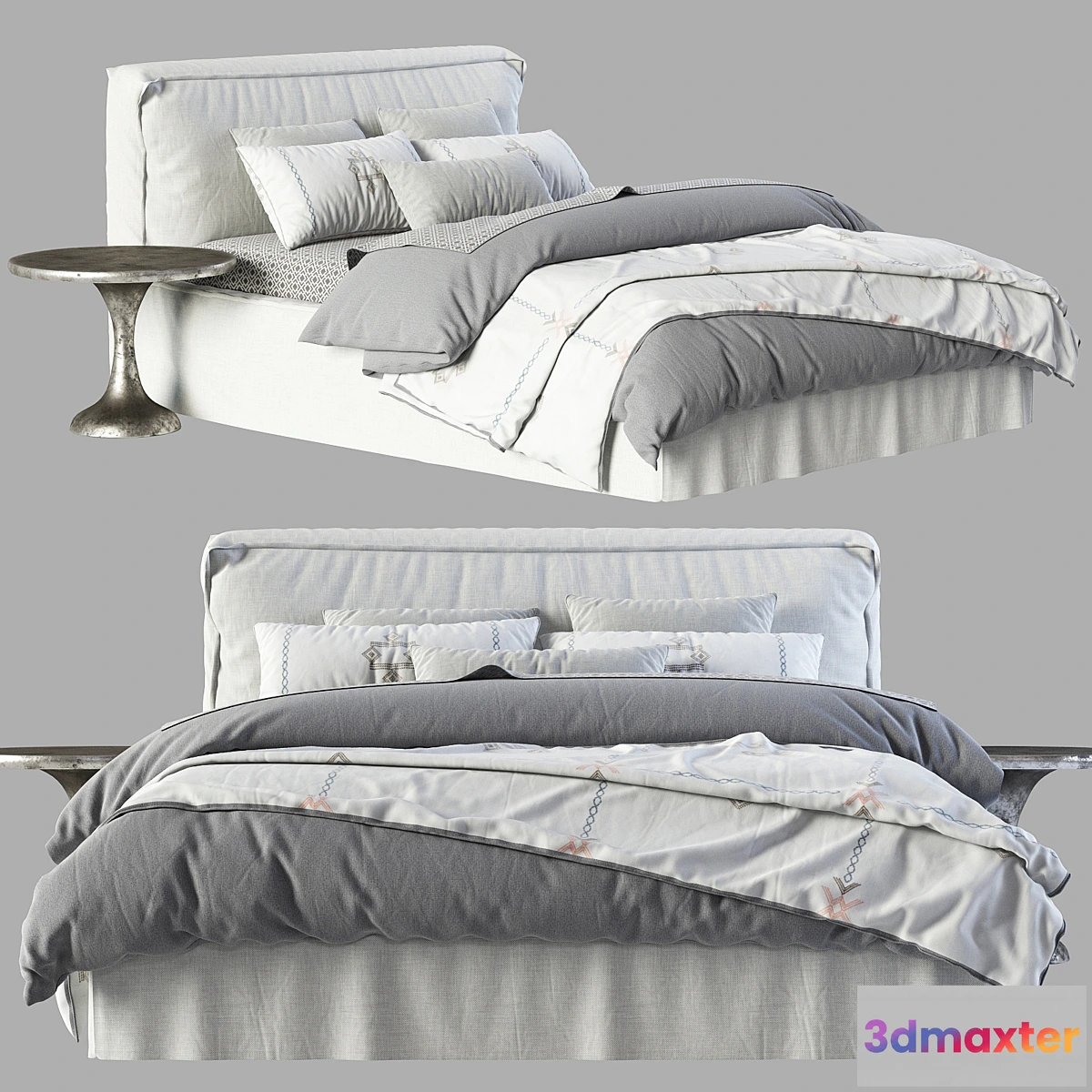 600501 - RH Teen Brook Slipcovered Platform Bed