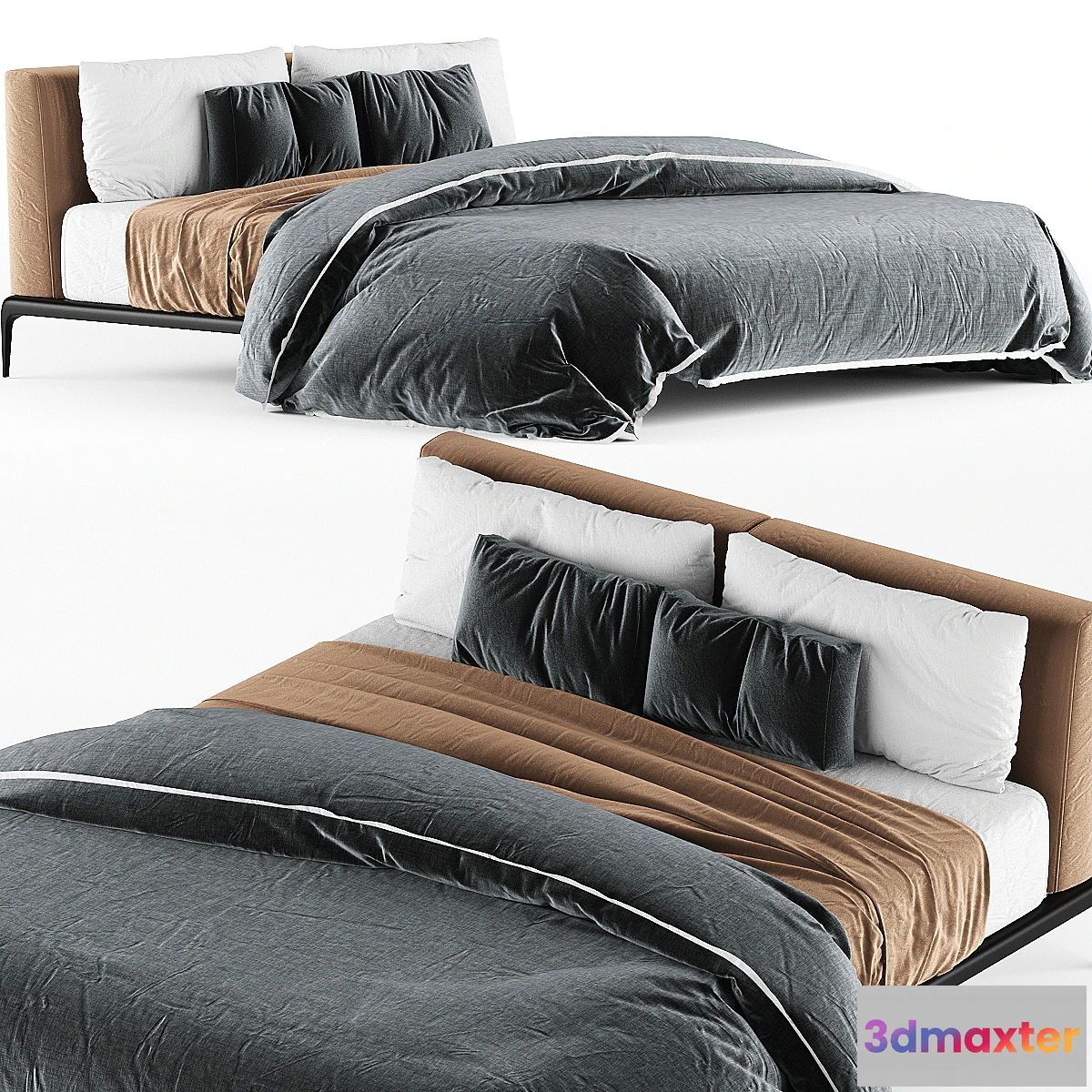 600553 - Carlo Colombo Poliform Park Bed