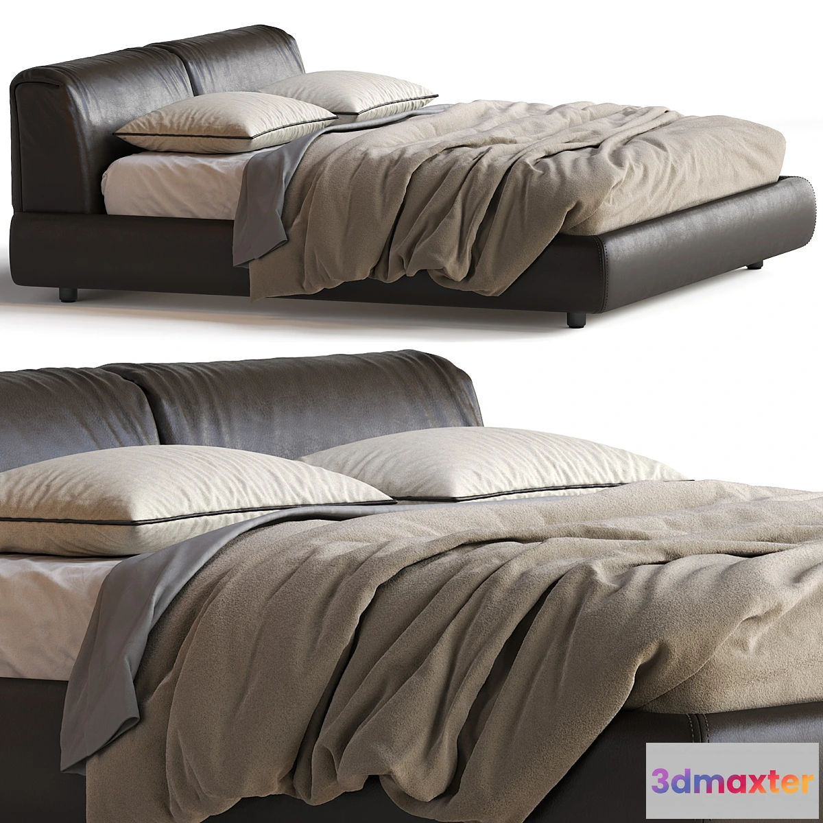 600615 - Poliform Bed BOLTON