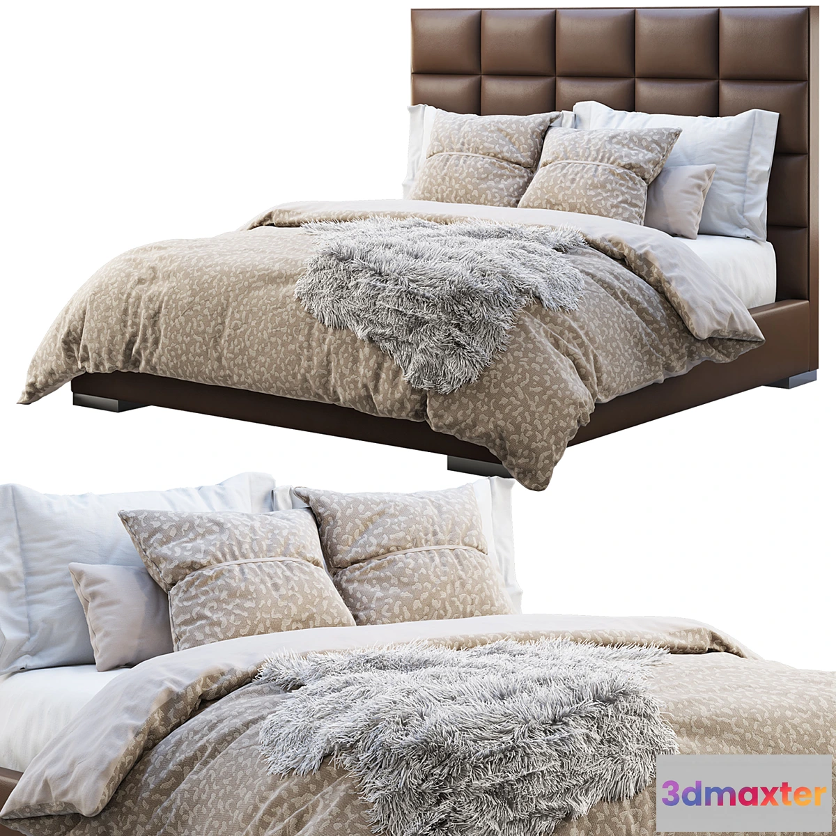 600619 - Minviso headboard bed