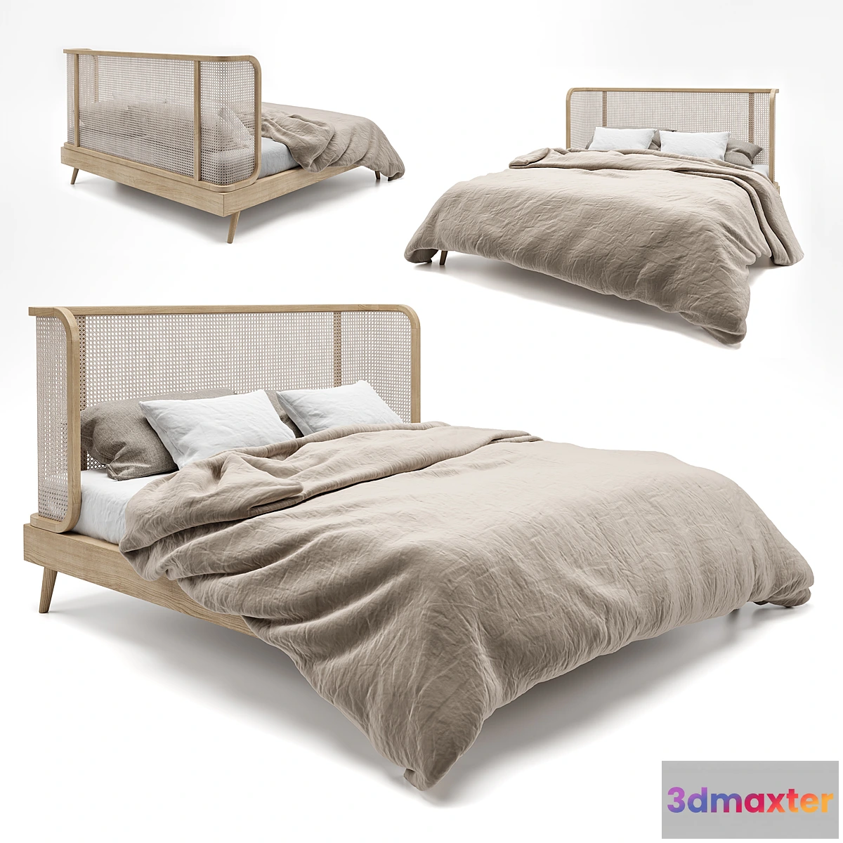 600767 - Rattan Bed MB03