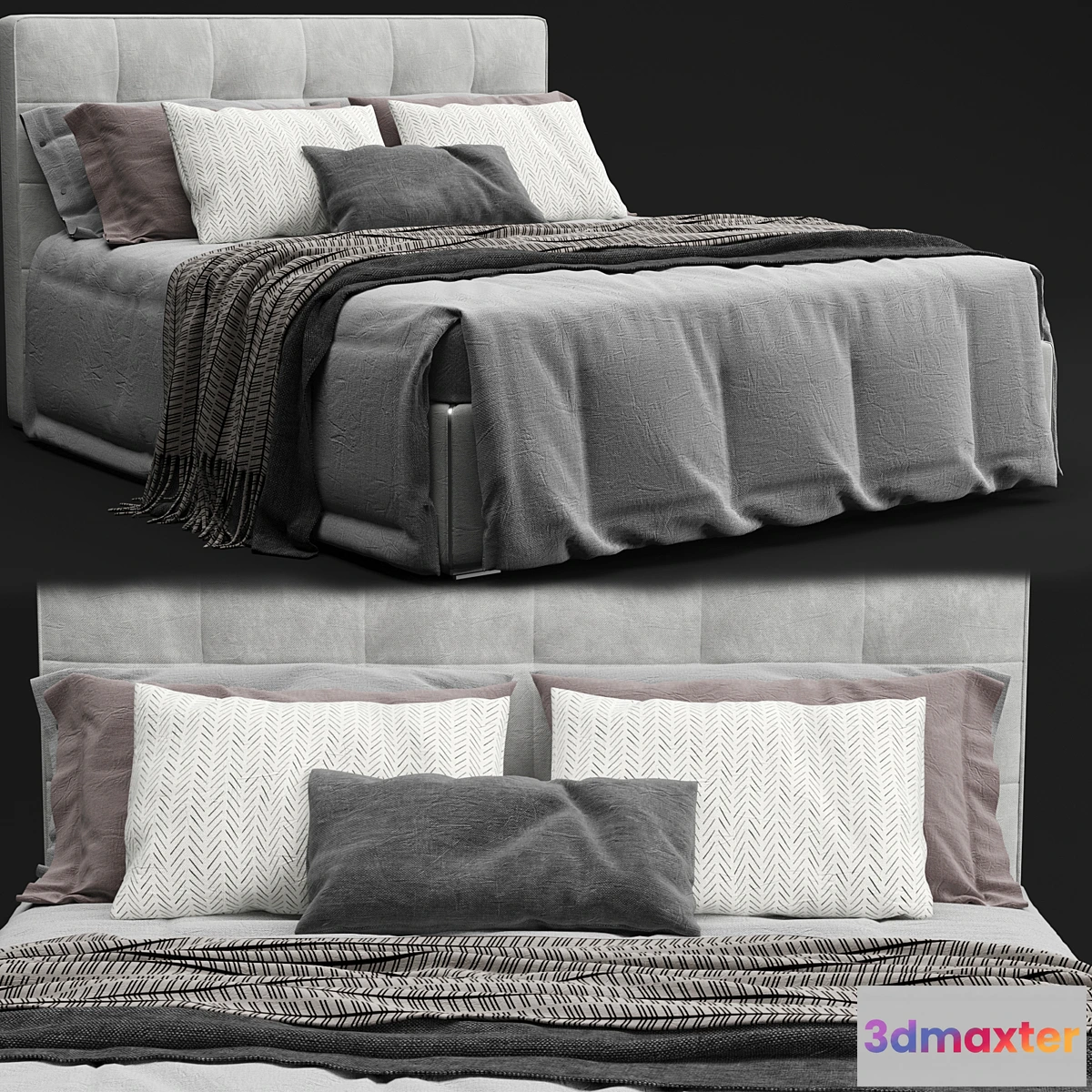 600861 - Bed mezzo boconcept